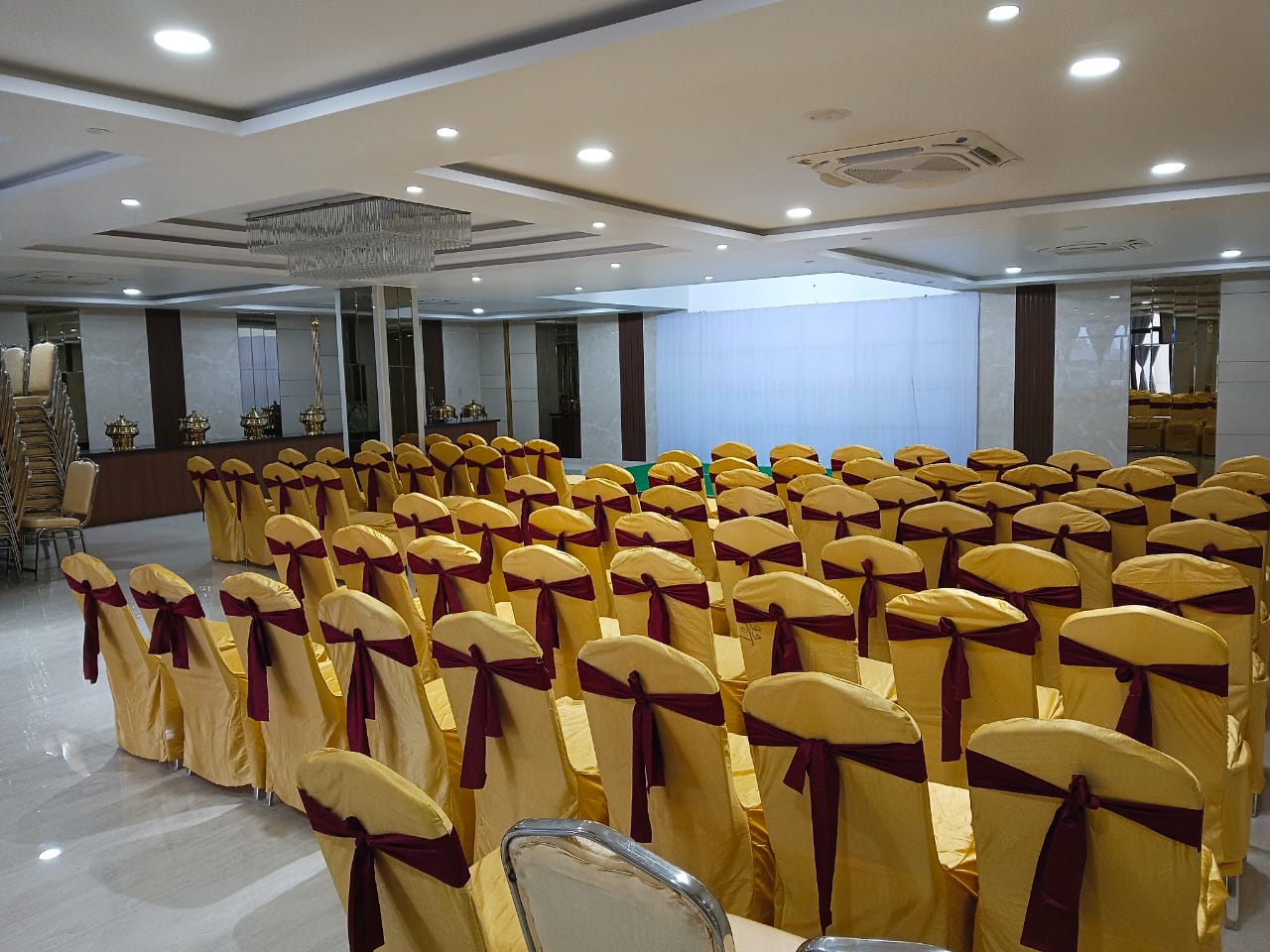 Rudra banquet hall arranged for an event